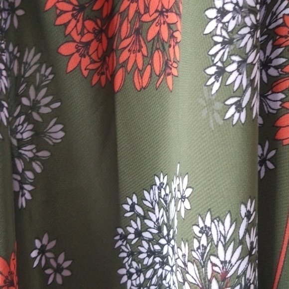 NEW! A.N.A. Floral Slip Midi Maxi Shift Style Sundress Small. - Picture 6 of 9